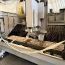 []未清洗 原状态 台湾高峰2500型材机 直连主轴12000转 .